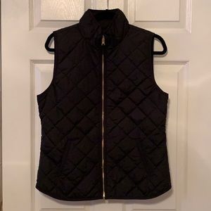 Old Navy Lightweight Quilted Black Vest